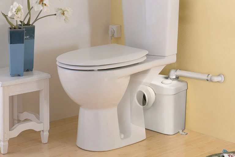 mozdrabniacza WC -montaż